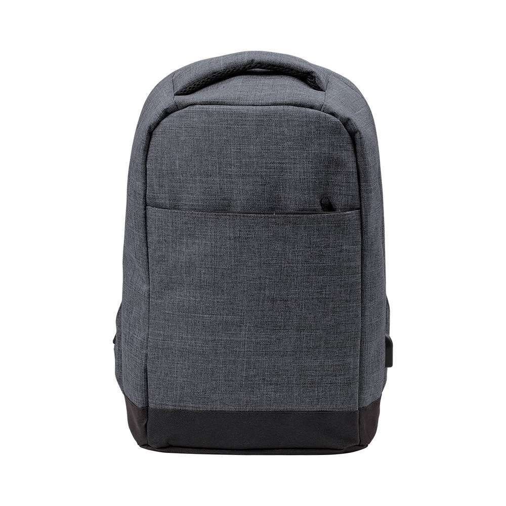 Two tone Polyester Anti-theft backpack