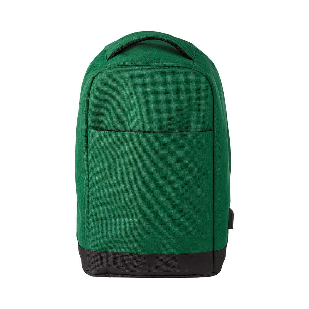 Two tone Polyester Anti-theft backpack