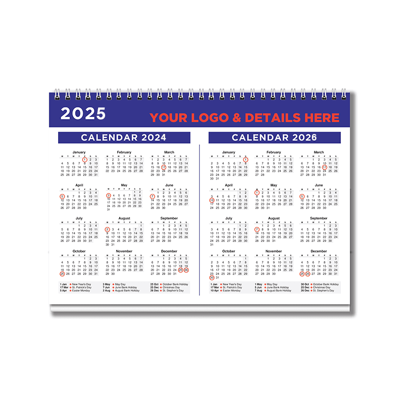 Bespoke A5 Desk calendar 2027 - Image 2