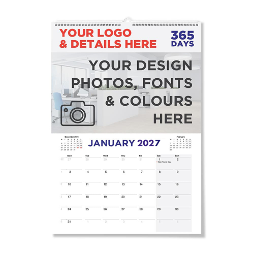 bespoke wall calendar
