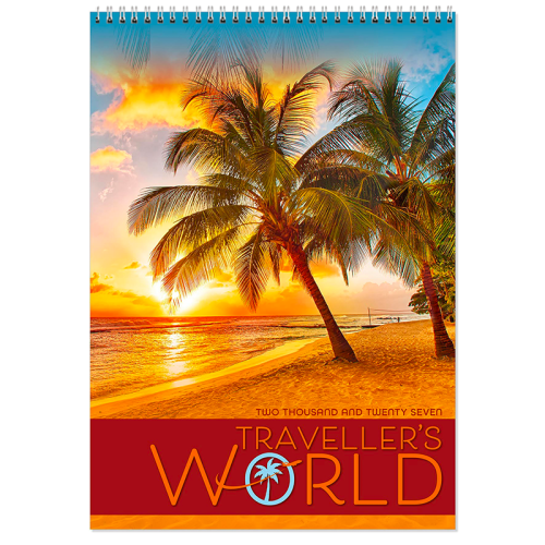 Traveller's World wall calendar