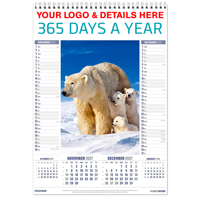 Planet Nature Memo calendar 2027 - Image 7
