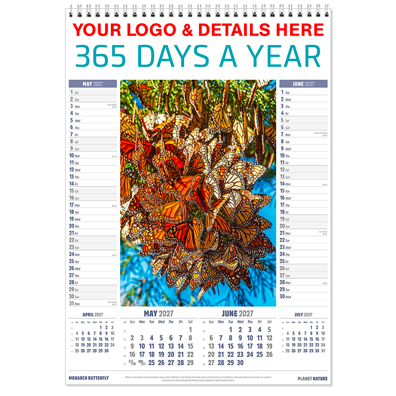 Planet Nature Memo calendar 2027 - Image 4