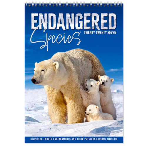Endangered Species wall calendar