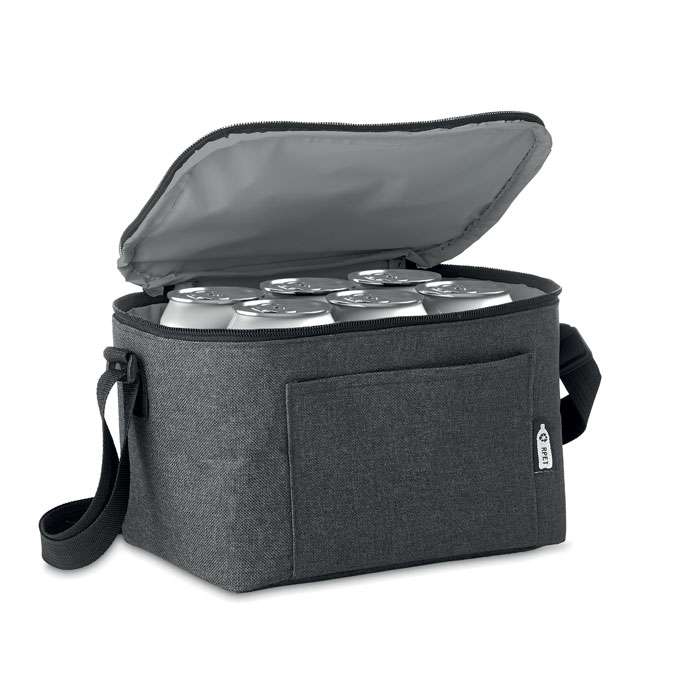 Cooler bag for 6 cans in RPET