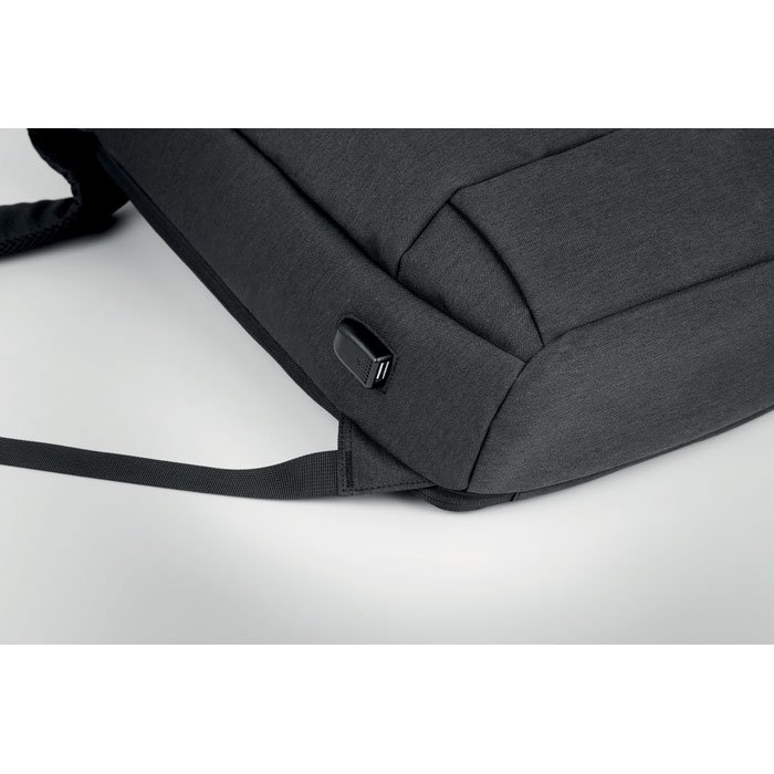 Backpack trolley 2 tone polyester