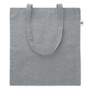Two tone recycled shopping bag