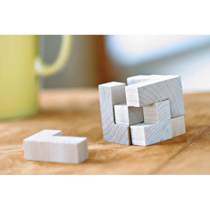 7 piece wooden puzzle