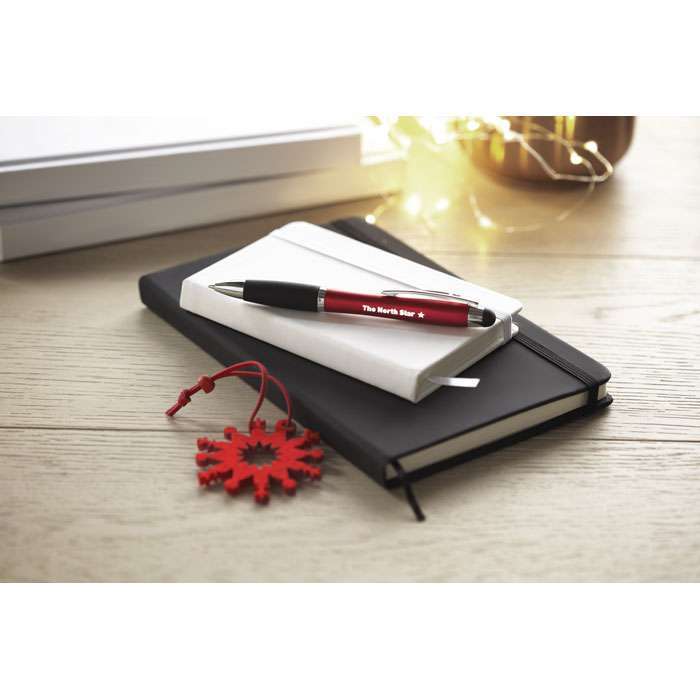 A5 notebook with hard PU cover