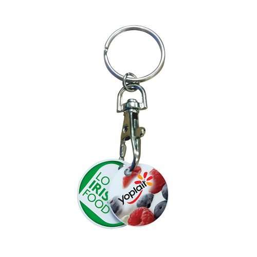 Taite Trolley token keyring set
