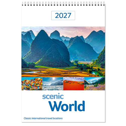 Scenic World Wall Calendar