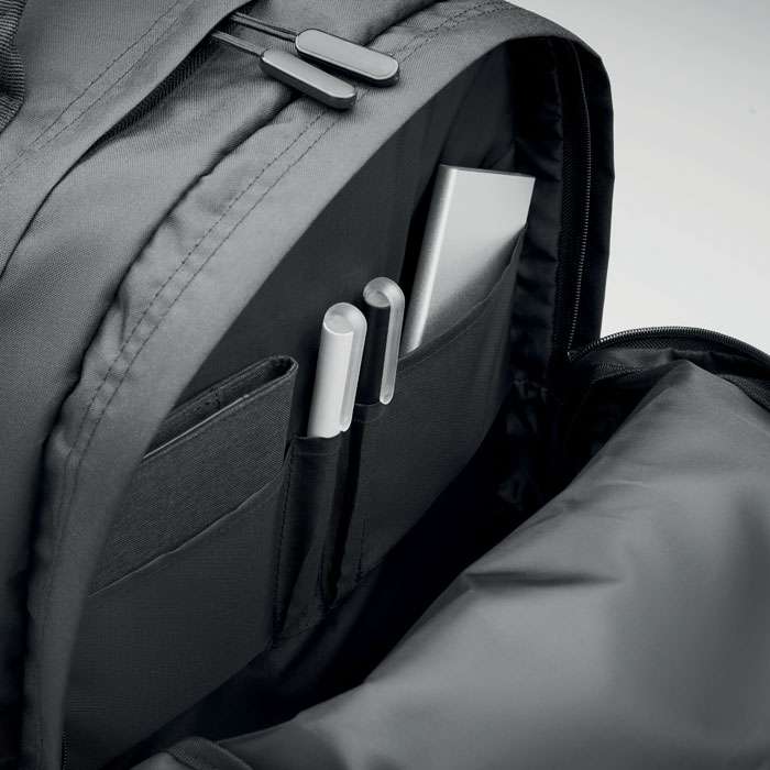 15 inch 300D RPET Laptop backpack