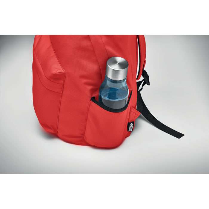 600D RPET Backpack with pocket