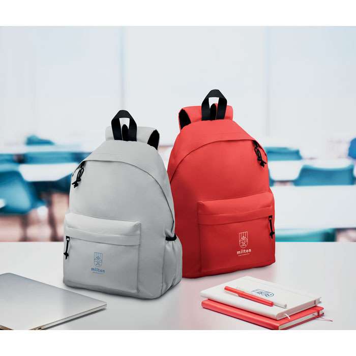 600D RPET Backpack with pocket