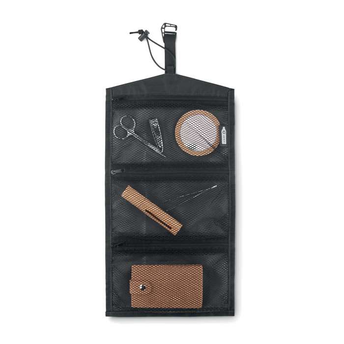 210D RPET cable roll bag organizer