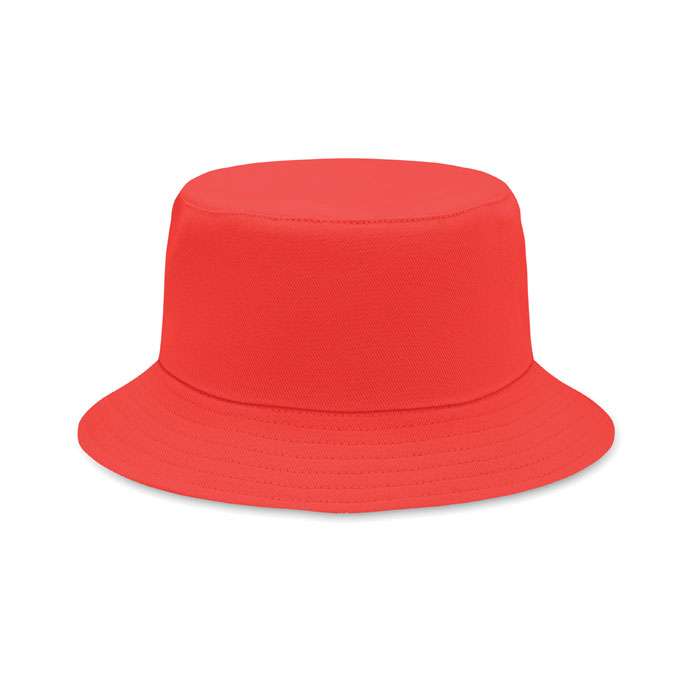 Brushed cotton bucket sun hat