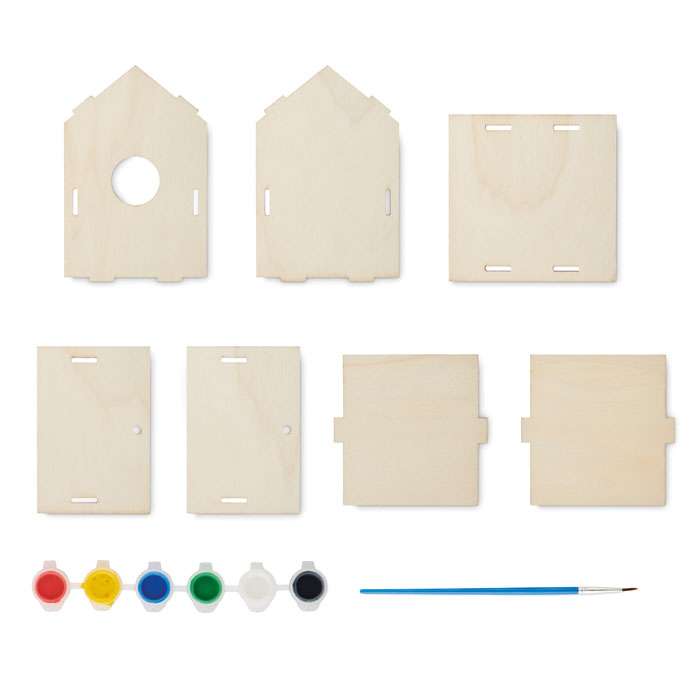 DIY Wooden birdhouse kit