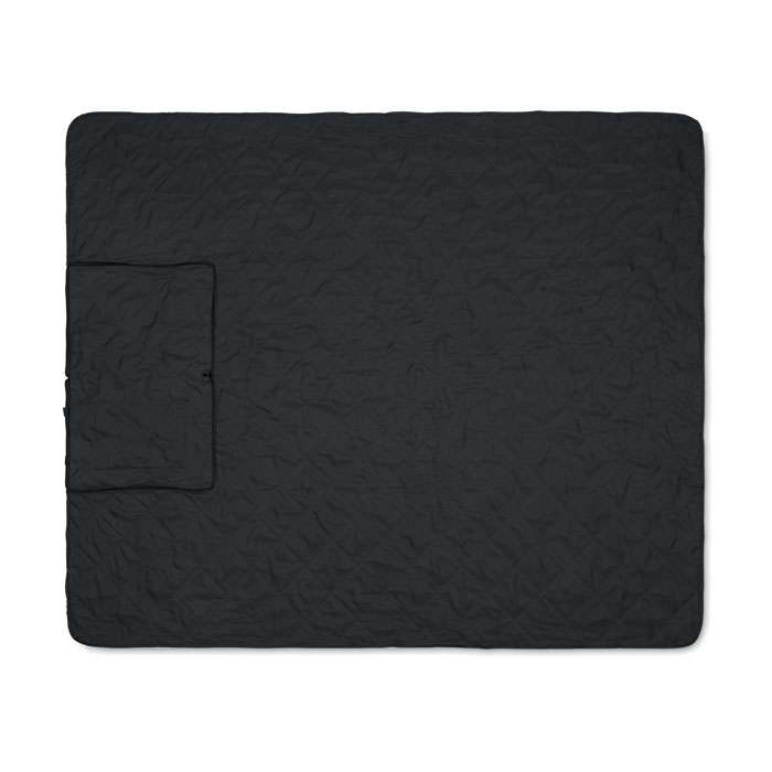 Foldable quilted picnic blanket