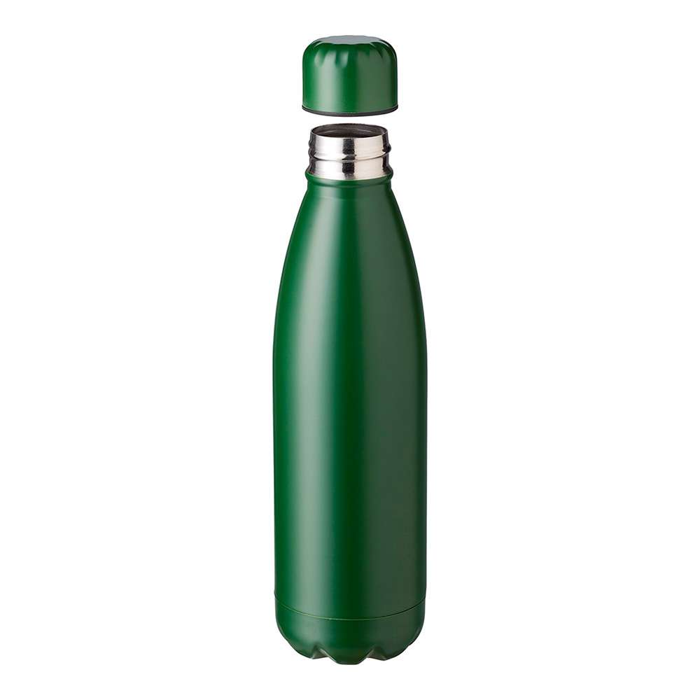 Single wall metal bottle matte finish