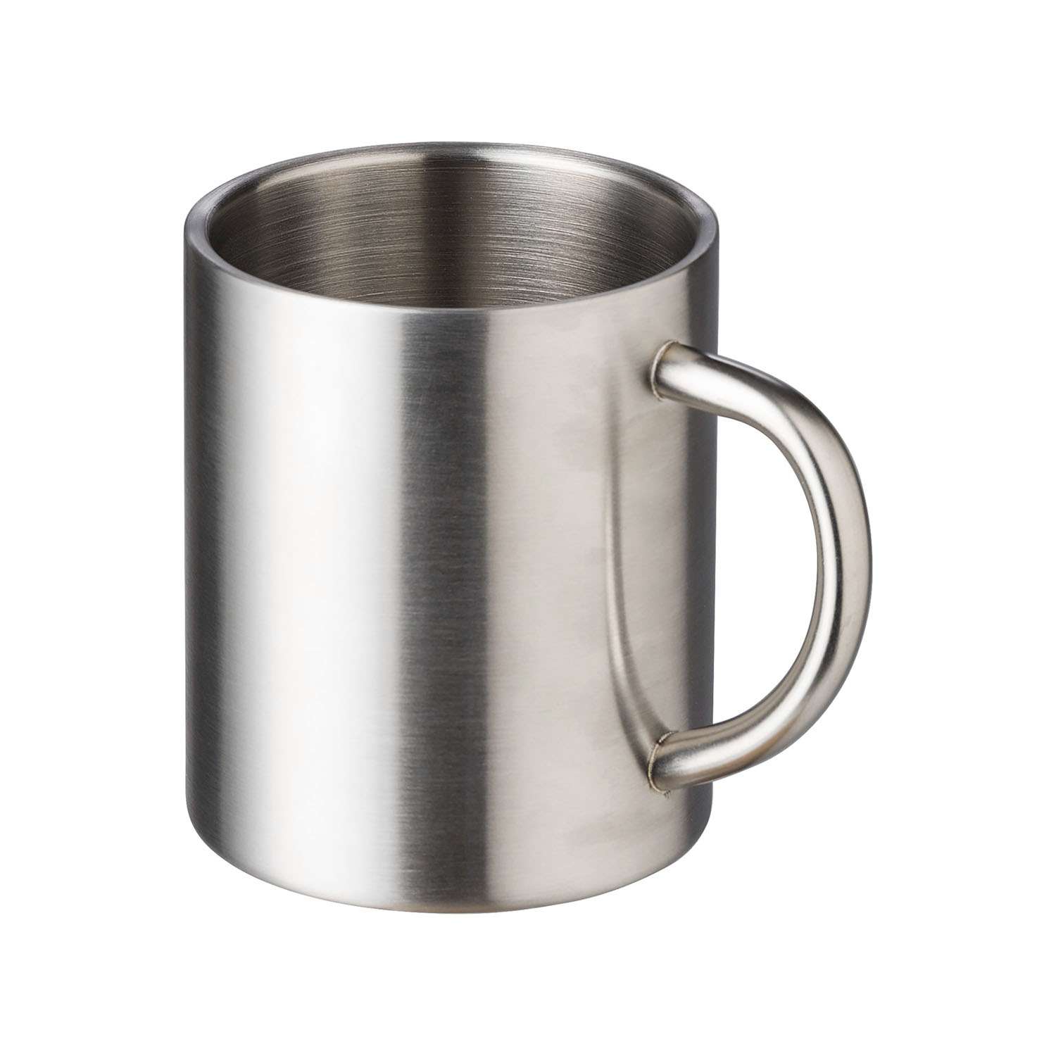stainless steel mug