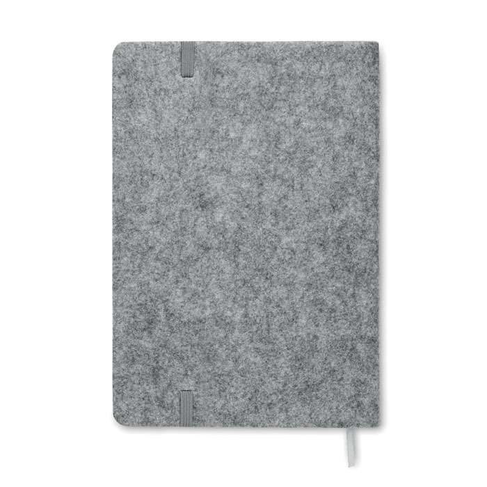 A5 notebook RPET felt cover and cork