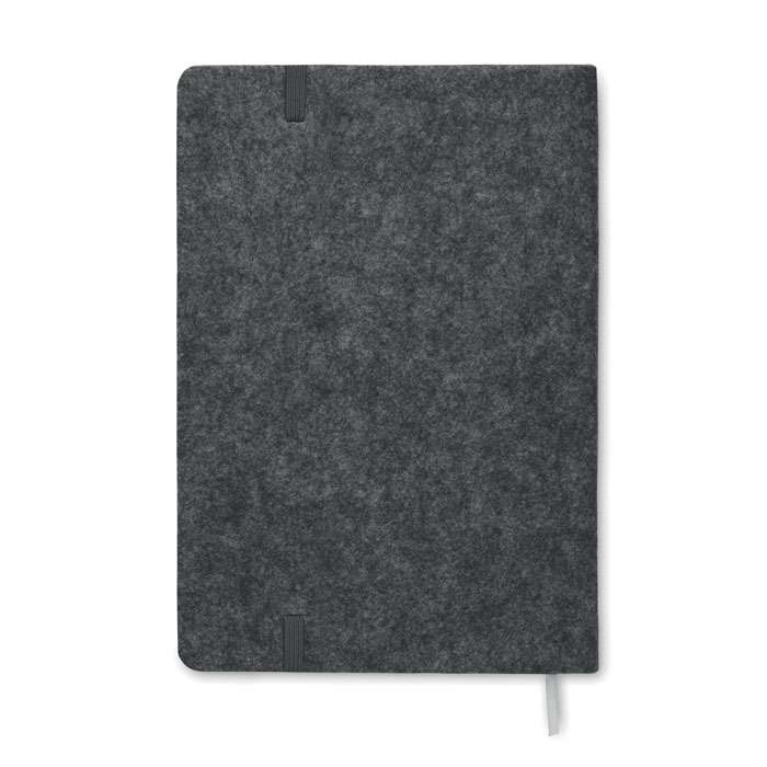 A5 notebook RPET felt cover and cork