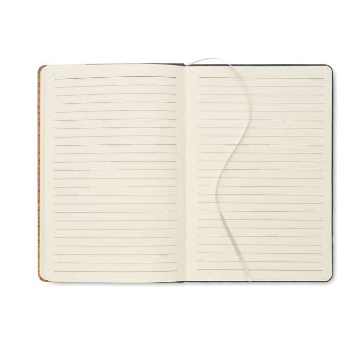 A5 notebook RPET felt cover and cork