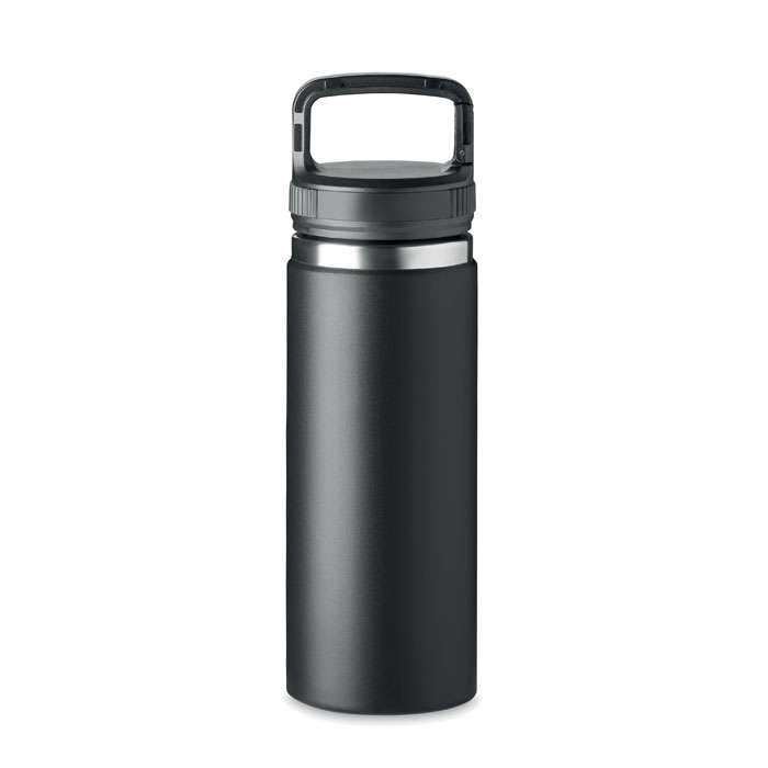 Double wall bottle with hook hanger