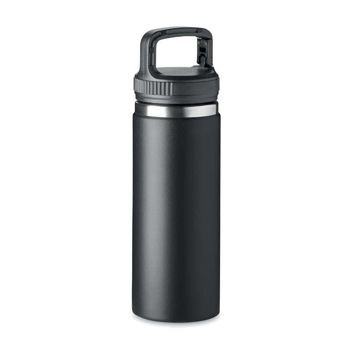 Double wall bottle with hook hanger