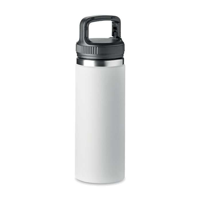 Double wall bottle with hook hanger