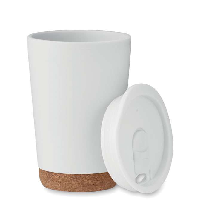 Plastic double wall Travel mug
