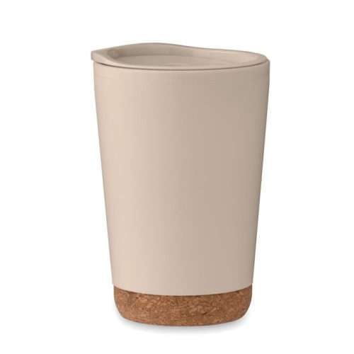 Plastic double wall Travel mug
