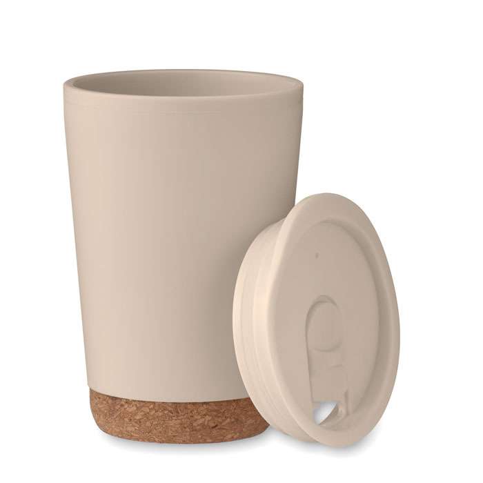 Plastic double wall Travel mug