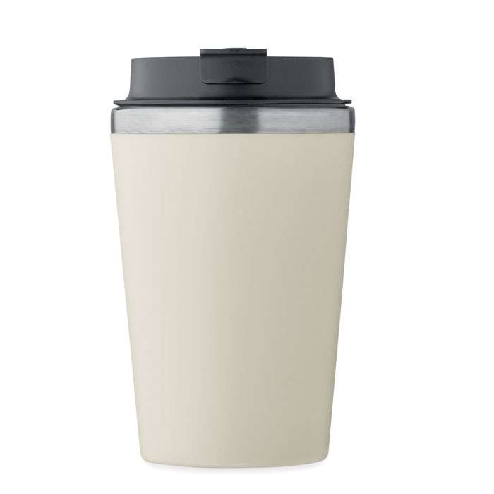 Recycled Double wall metal Travel Mug