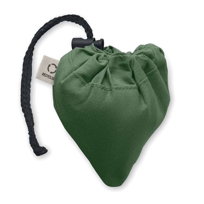 Recycled foldable shopping bag