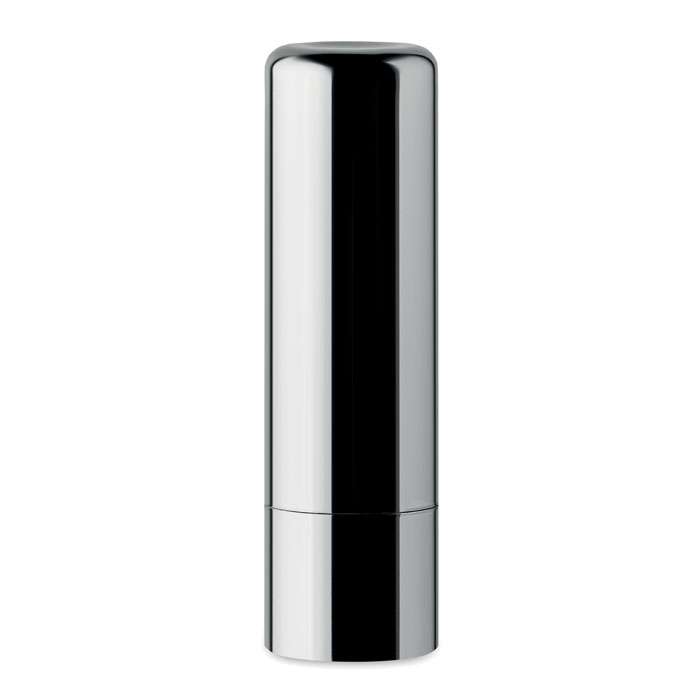 Natural lip balm in UV metallic finish