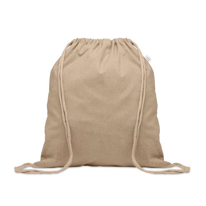 Recycled Cotton/RPET Drawstring bag