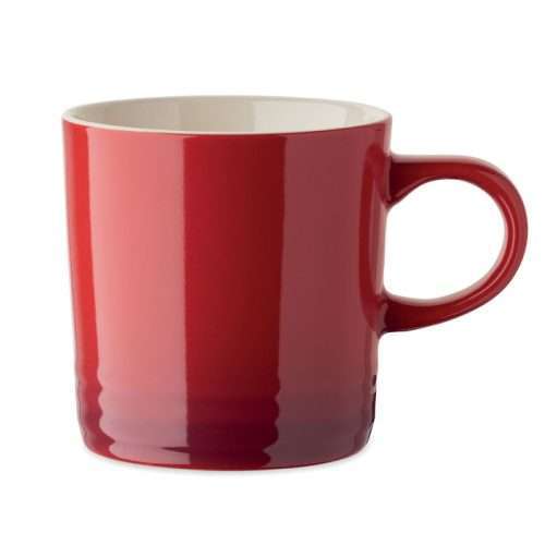 Gradient coloured ceramic mug