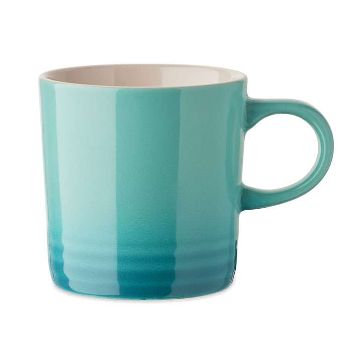 Gradient coloured ceramic mug