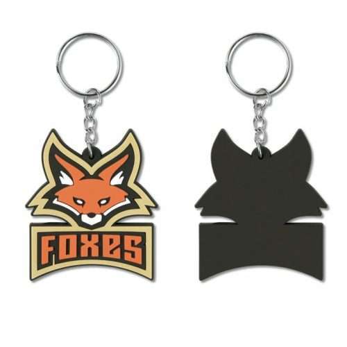 Full custom 3D shape PVC Keyring