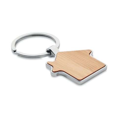 House shaped keyring
