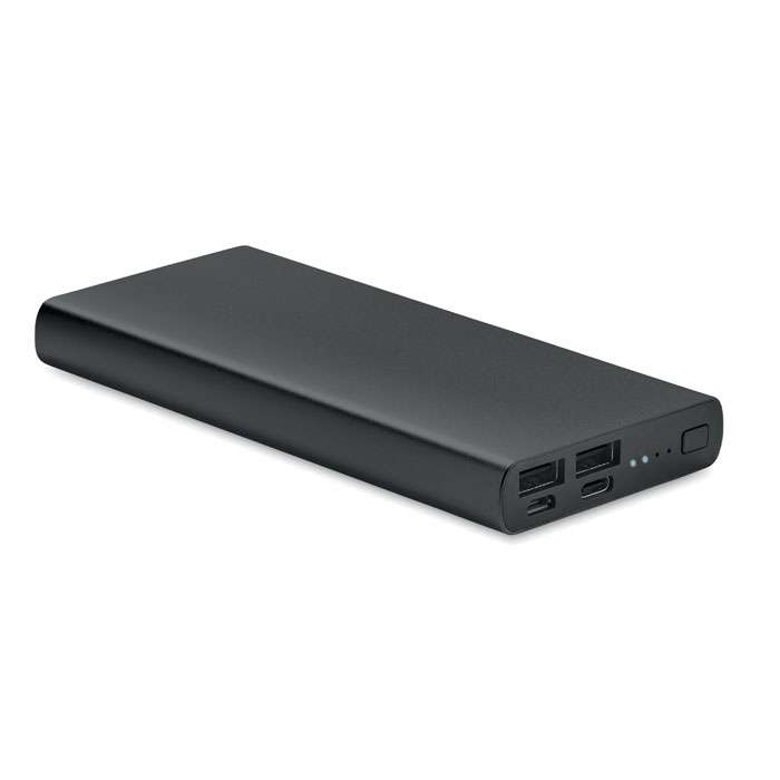 Powerbank 10000mAh in recycled aluminium