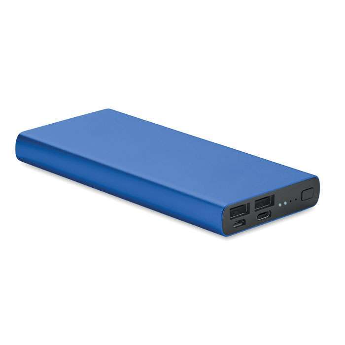 Powerbank 10000mAh in recycled aluminium