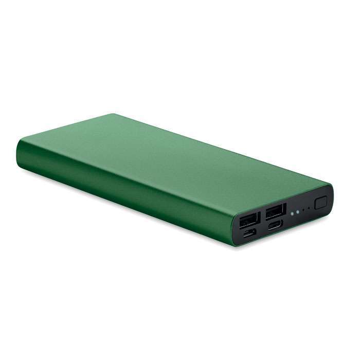 Powerbank 10000mAh in recycled aluminium
