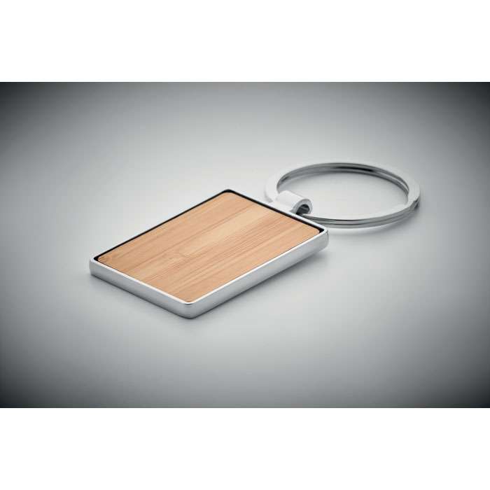 Rectangular shaped keyring
