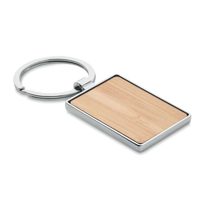 Rectangular shaped keyring