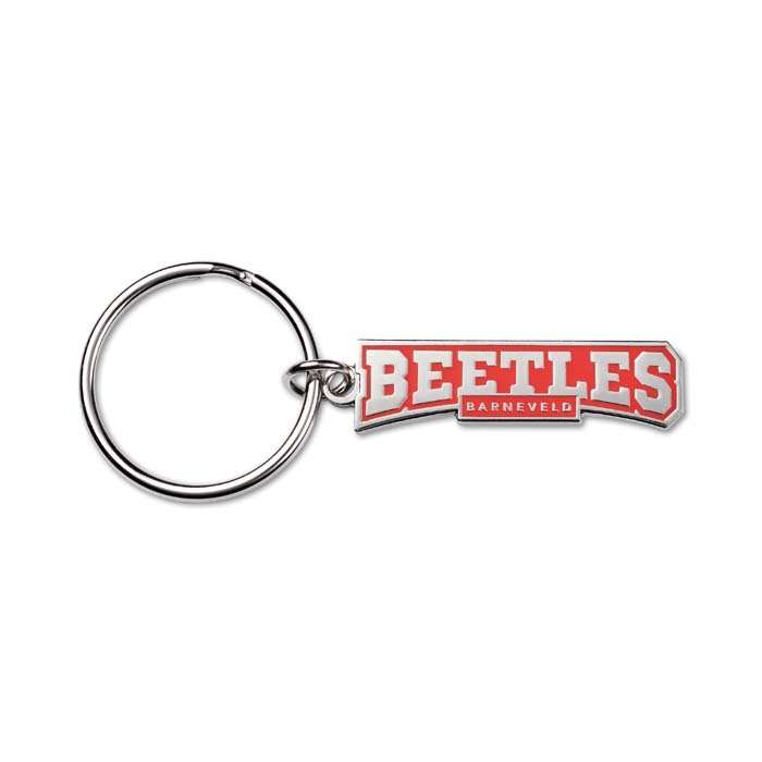 Custom shape keyring with soft enamel logo
