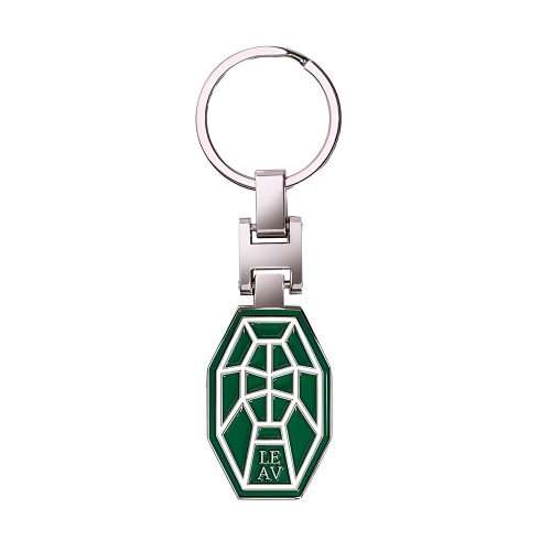Custom shape zinc alloy keyring
