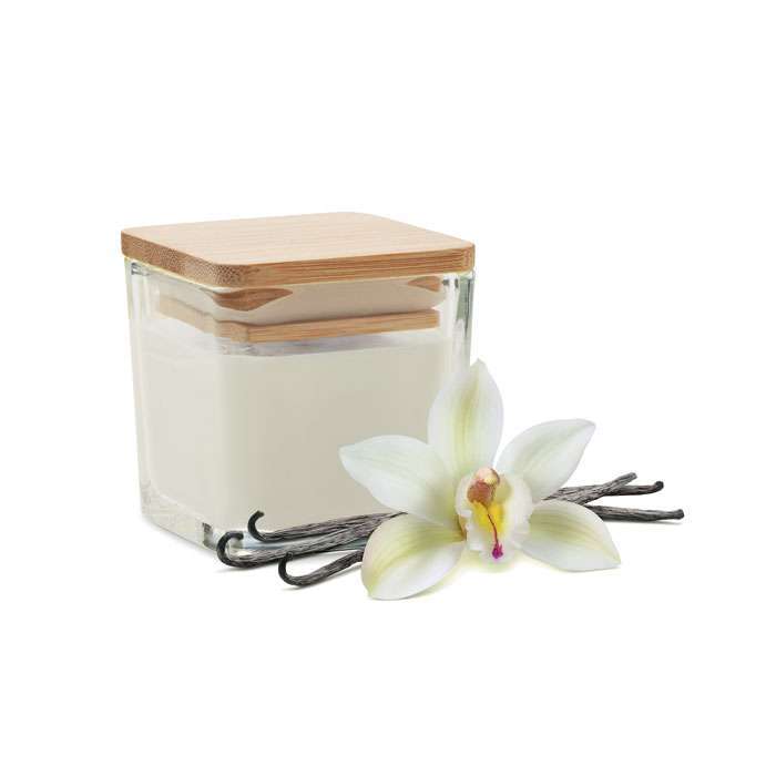 Fragranced plant based wax candle