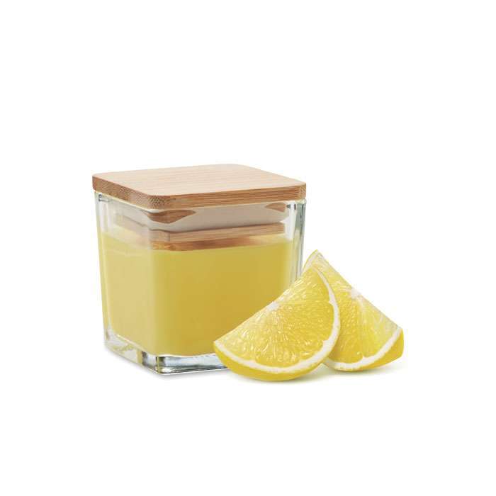 Fragranced plant based wax candle